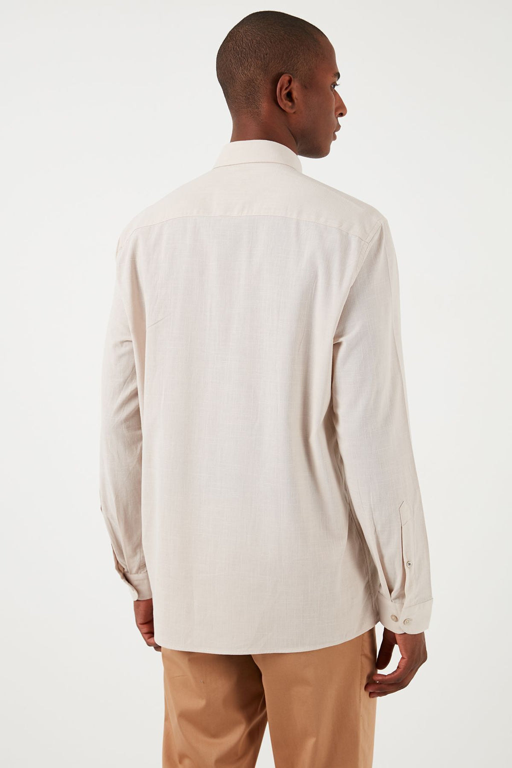 U.S. Polo Assn. Minimalist Erkek Gömlek - Uzun Kol - Günlük & İş