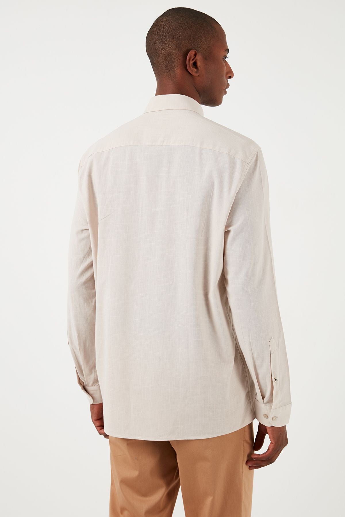 U.S. Polo Assn. Minimalist Erkek Gömlek - Uzun Kol - Günlük & İş