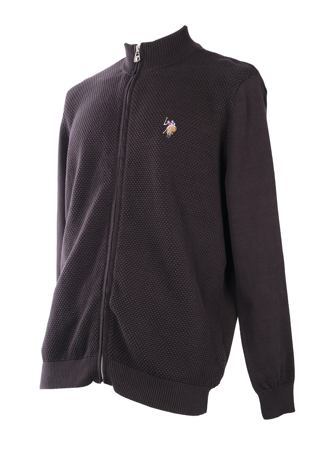 U.S. Polo Assn. Erkek Minimalist Fermuarlı Hırka - Günlük Şıklık