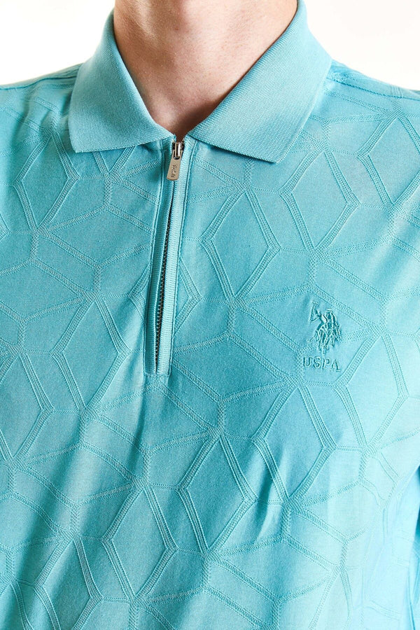 U.S. Polo Assn. Erkek Kısa Kol Polo Yaka T-Shirt - Minimalist