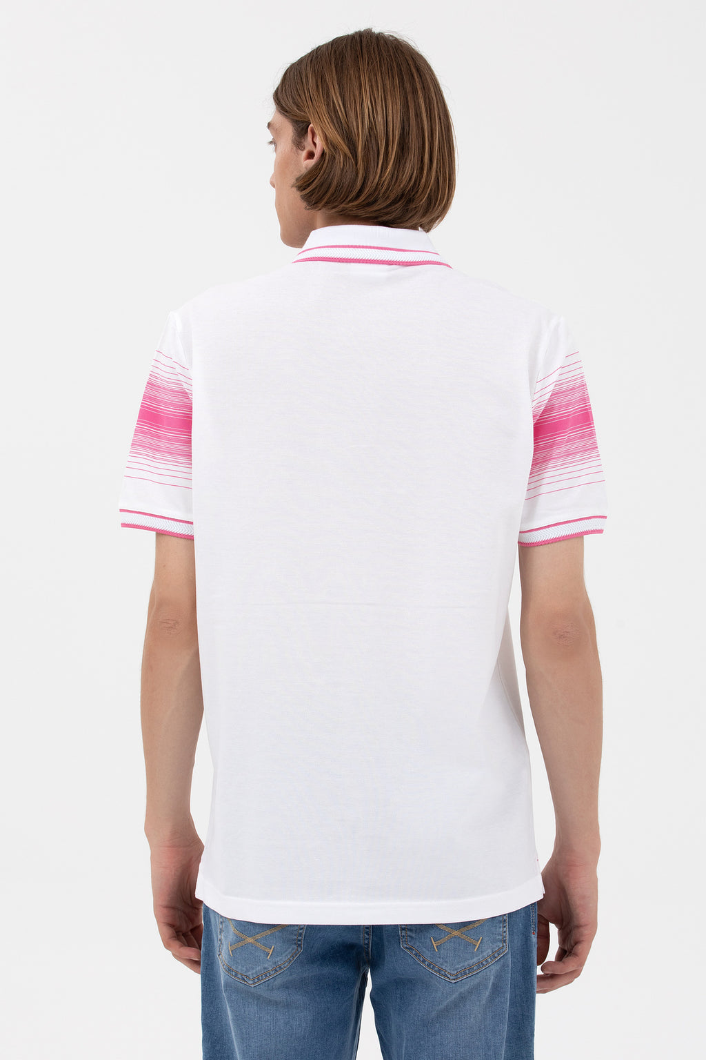 U.S. Polo Assn. Erkek Minimalist Polo Yaka Kısa Kol T-Shirt