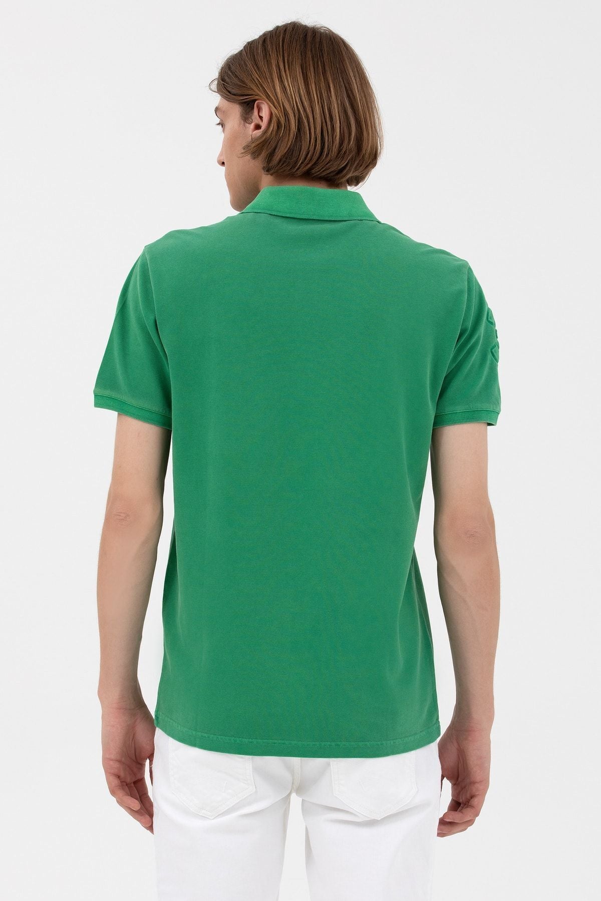 U.S. Polo Assn. Erkek Minimalist Polo Yaka Kısa Kol T-Shirt - Günlük Stil Ana görsel
