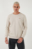 U.S. Polo Assn. Erkek Minimalist Uzun Kol Sweatshirt - Günlük Tarz