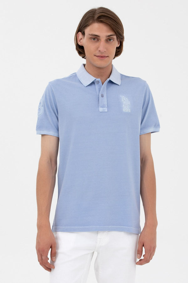 U.S. Polo Assn. Erkek Minimalist Polo Yaka Kısa Kol T-Shirt - Günlük Stil