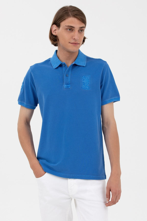 U.S. Polo Assn. Erkek Minimalist Polo Yaka Kısa Kol T-Shirt - Günlük Stil
