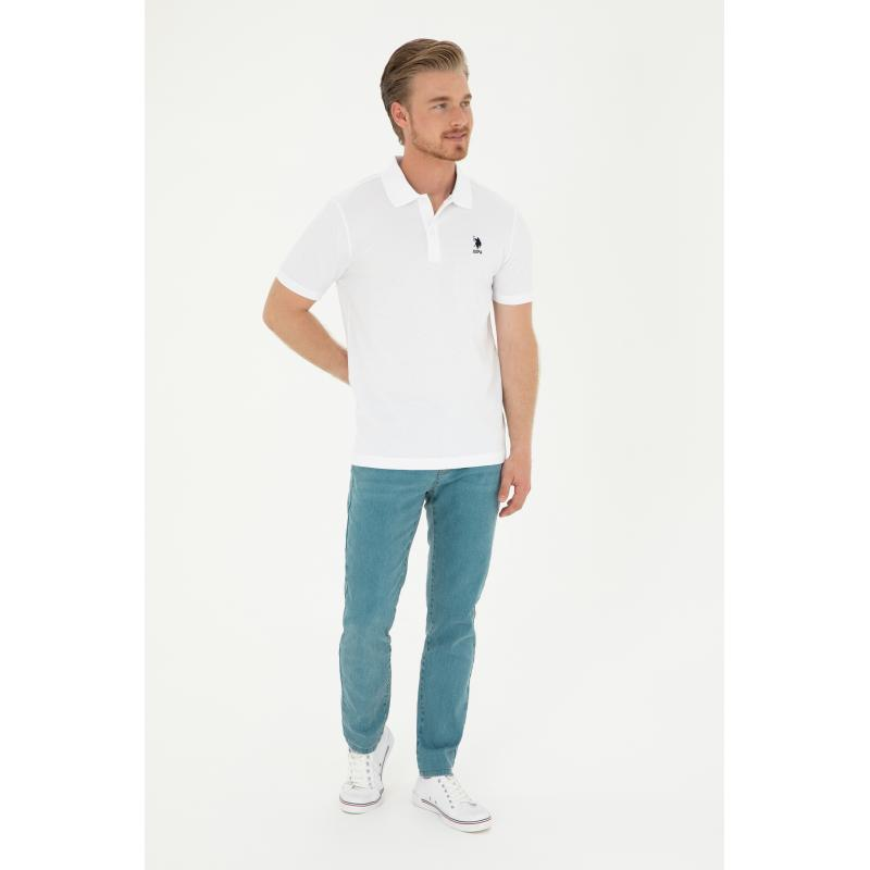U.S. Polo Assn. Minimalist Polo Yaka Kısa Kol Erkek T-Shirt - Günlük Stil Translation missing: tr.content.product_image_secondary