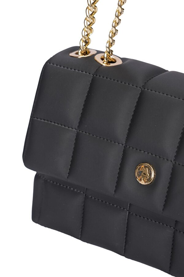 U.S. Polo Assn. Kapitone Omuz Çantası - Minimalist Tasarım