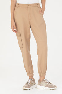 U.S. Polo Assn. Oversize Kadın Cargo Pantolon - Rahat ve Şık