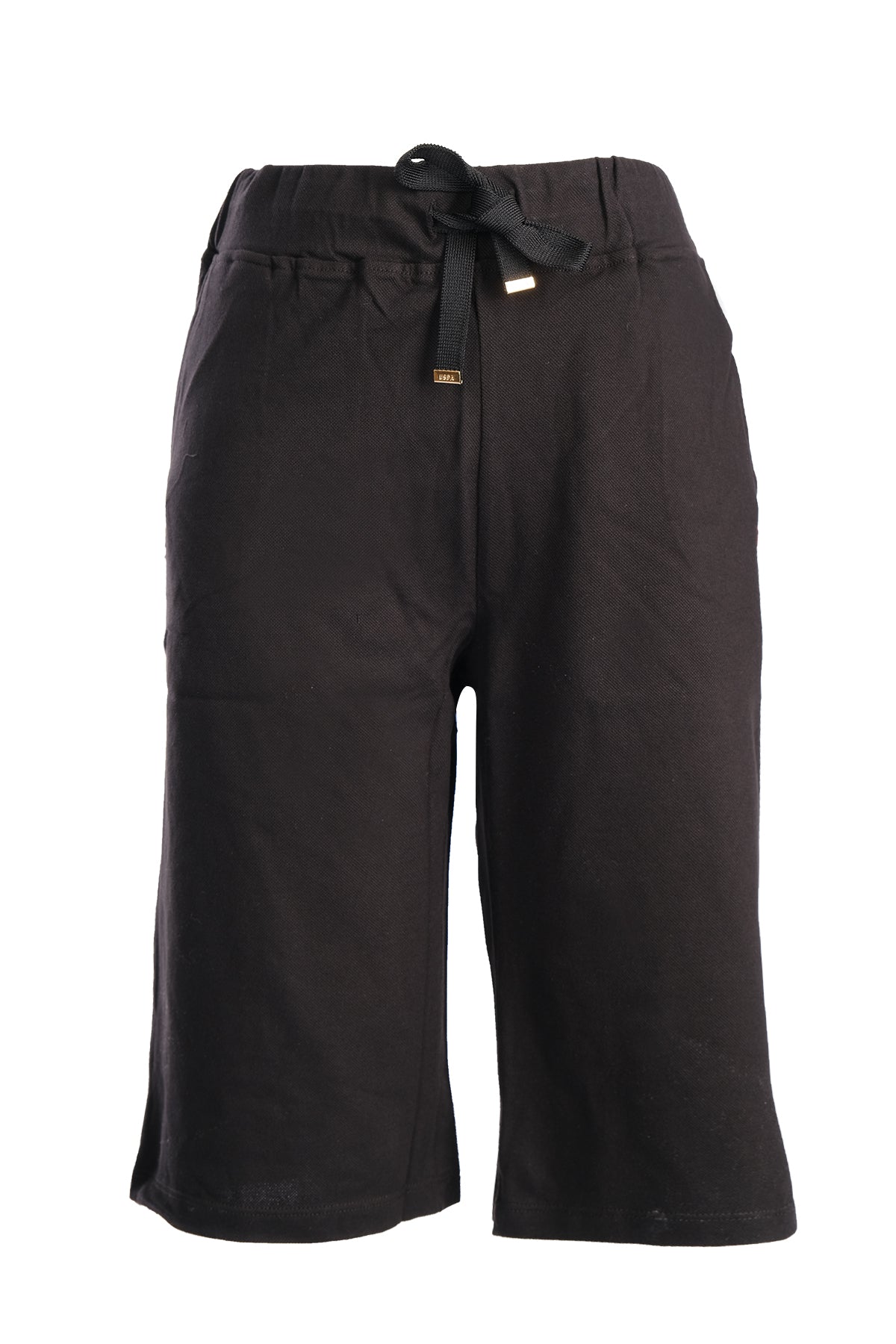 U.S. Polo Assn. Kadın Minimalist Pamuklu Midi Şort - Rahat ve Şık Translation missing: tr.content.product_image_main
