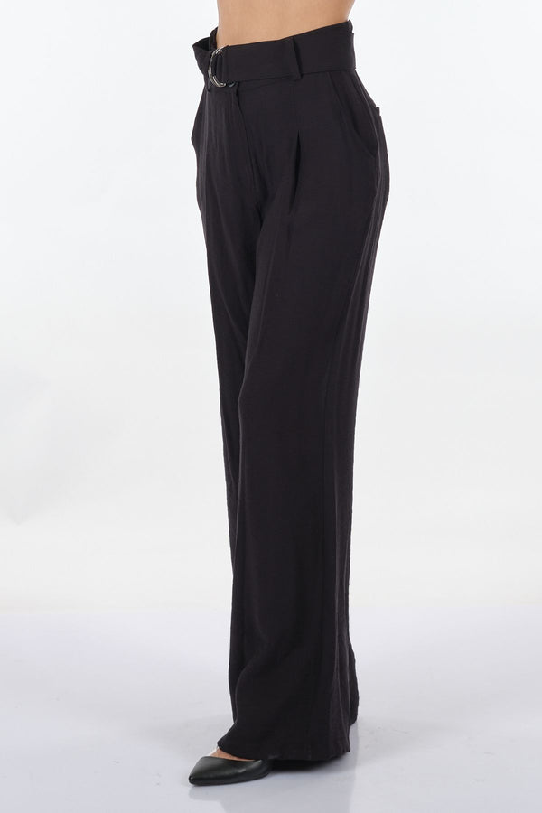 Unique Mode Midi Geniş Paça Kadın Pantolon - Minimalist, Rahat & Şık