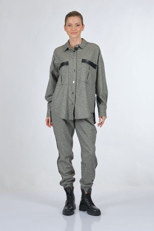 Unique Mode Oversize Kadın Gömlek - Minimalist Günlük Stil