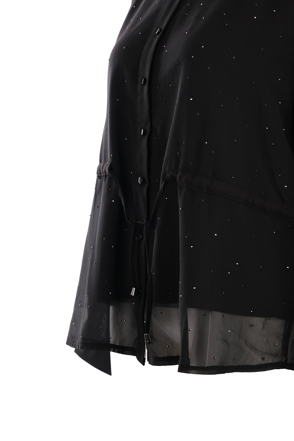 Vedi-bb Oversize Uzun Kol Şifon Gömlek - Minimalist Tarz