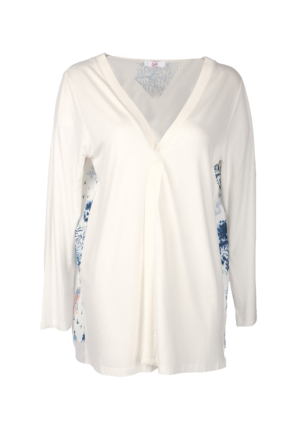 Vedi-bb Kadın Uzun Kol V Yaka Midi Hırka - Minimalist Stil