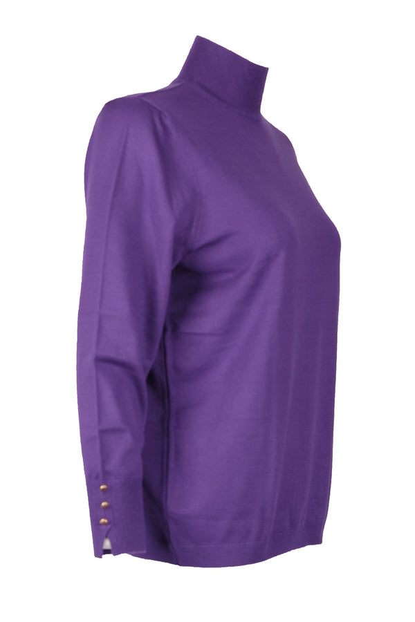 Vedi-bb Kadın Oversize Boğazlı Uzun Kol Kazak - Minimalist