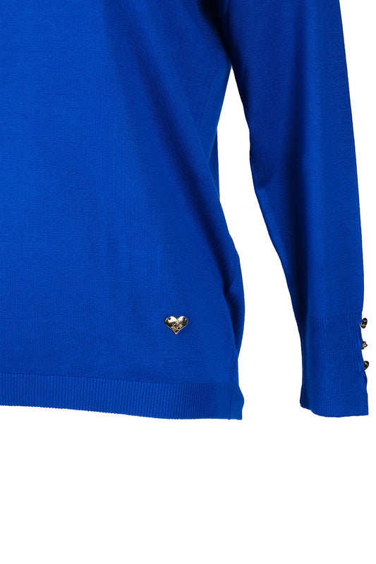 Vedi-bb Minimalist Uzun Kol Kadın Kazak - Günlük Kullanım