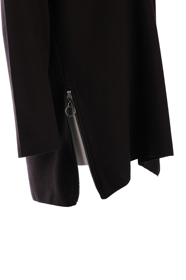 Vedi-bb Oversize Uzun Kol Midi Kazak - Minimalist Günlük Stil