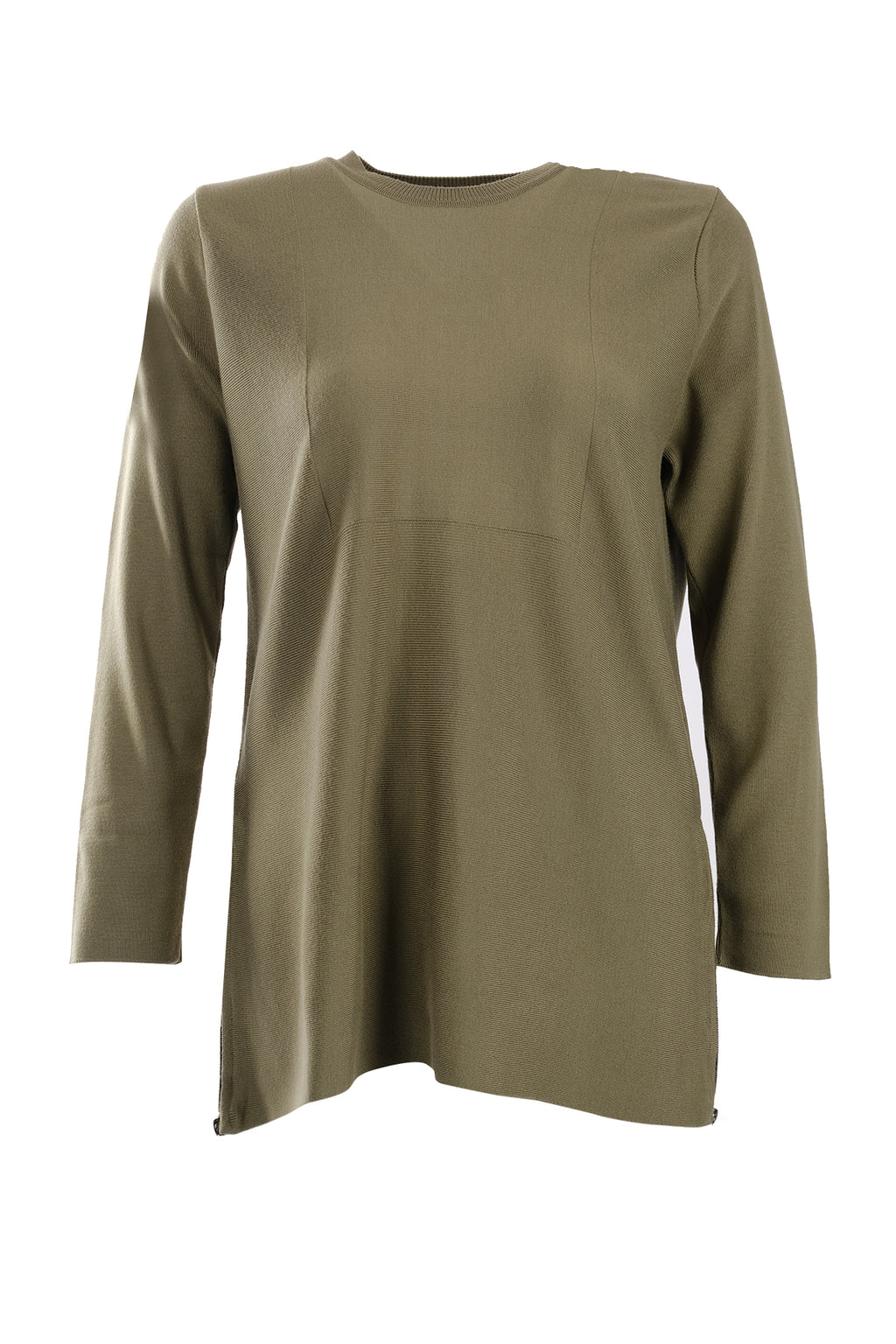 Vedi-bb Oversize Uzun Kol Midi Kazak - Minimalist Günlük Stil