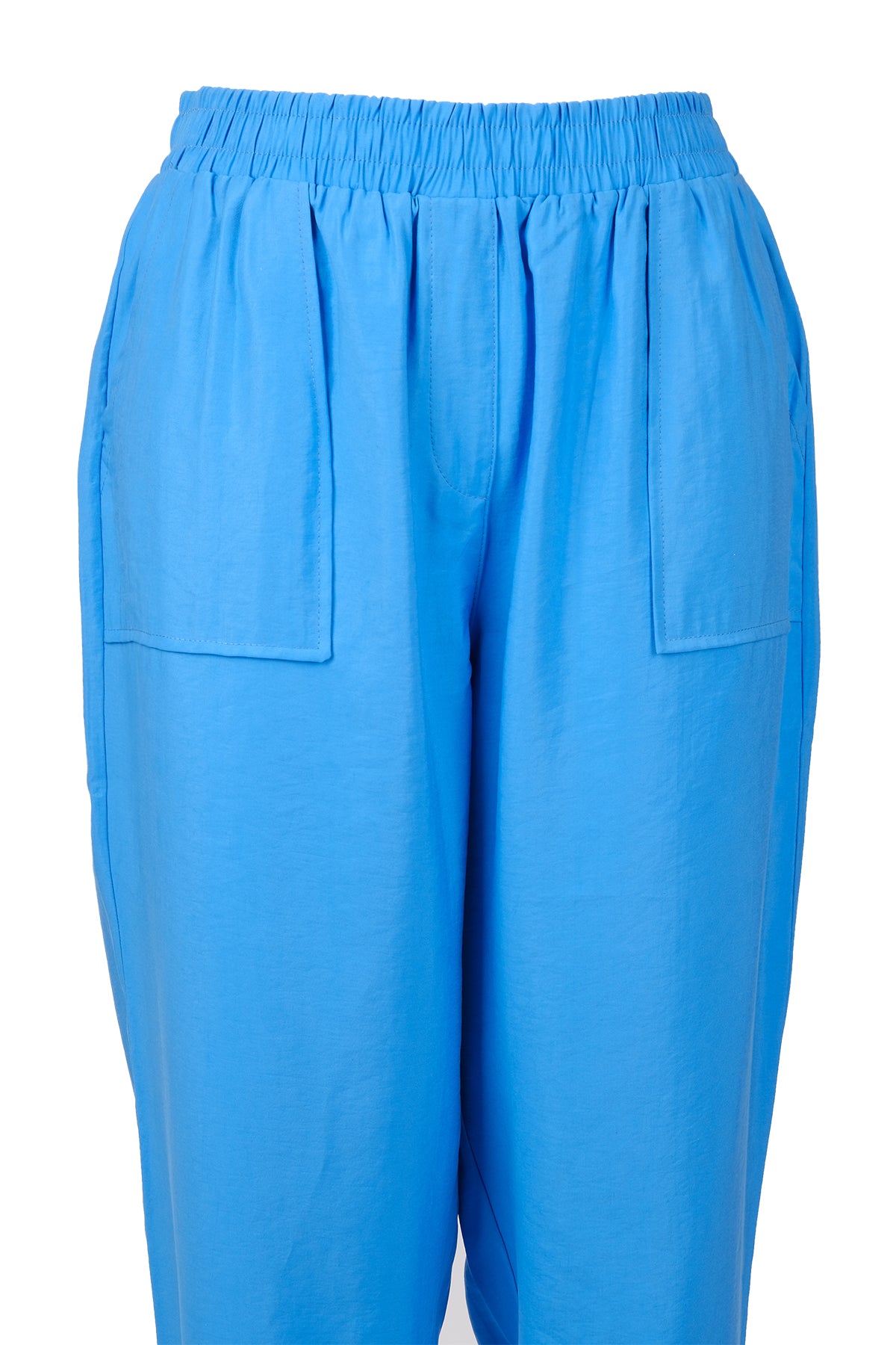 Vedi-bb Minimalist Oversize Kadın Pantolon - Midi Boy - Rahat ve Şık İkincil görsel