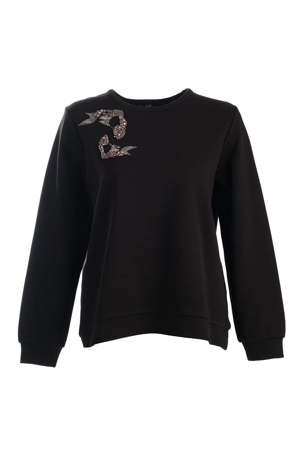 Vedi-bb Kadın Oversize Minimalist Sweatshirt - Günlük Kullanım
