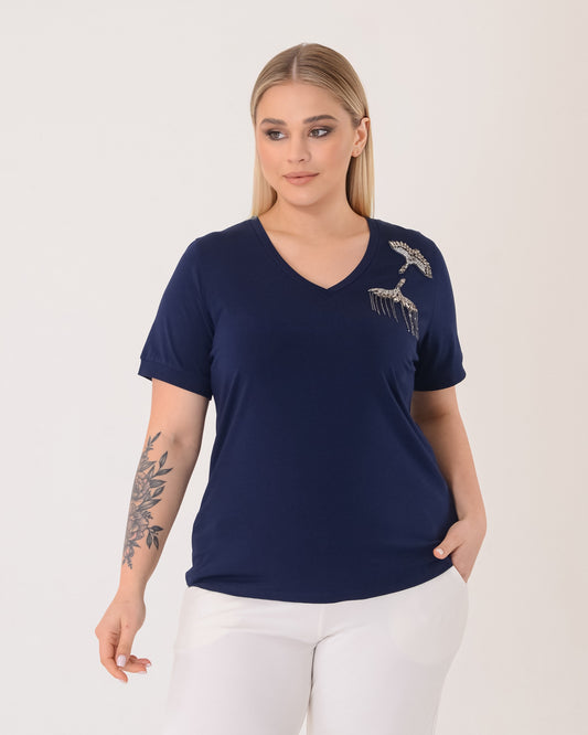 تيشيرت نسائي من فيدي-بي بي 25YXD5017