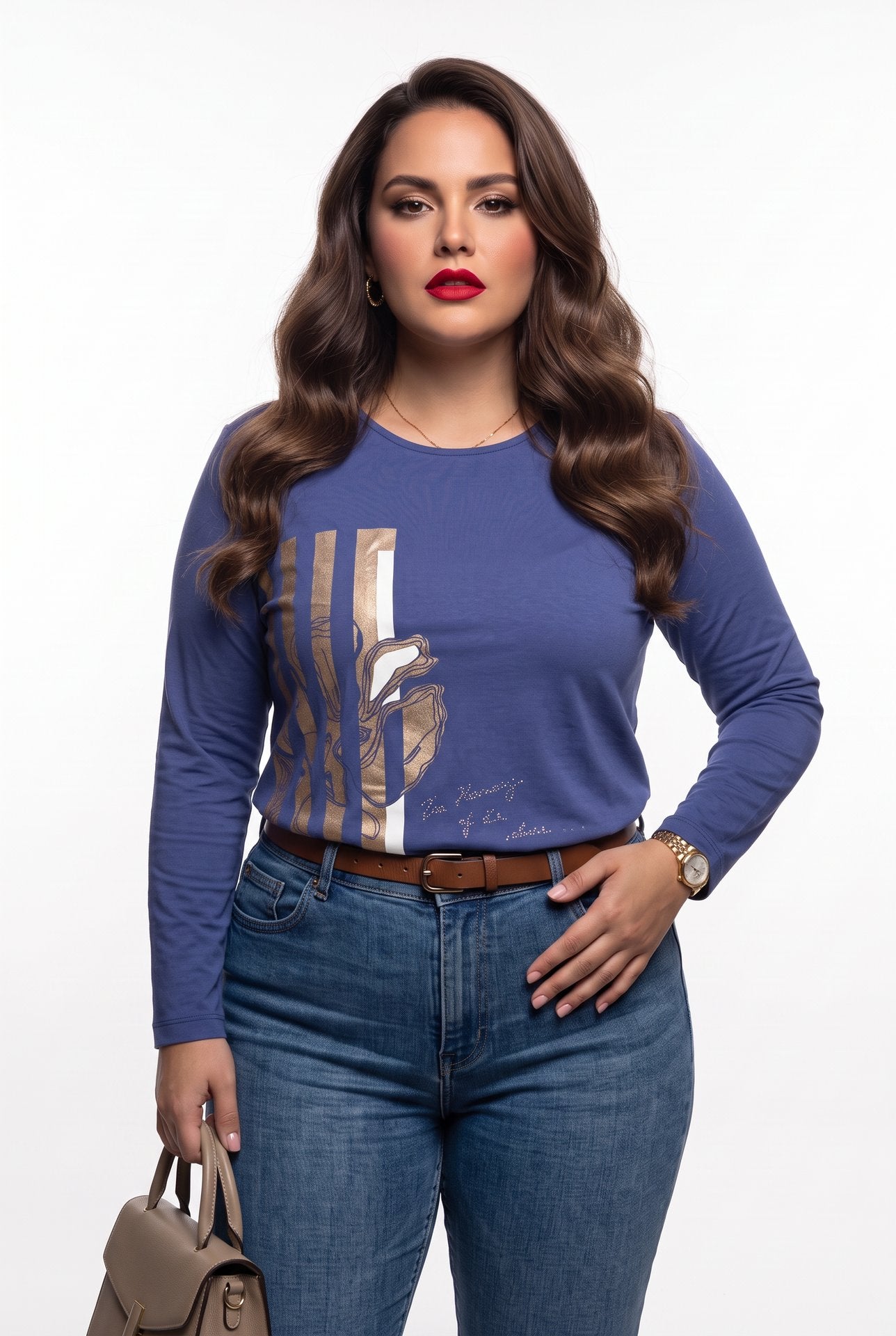 Vedi-bb Kadın T-Shirt 26XY7304 İkincil görsel