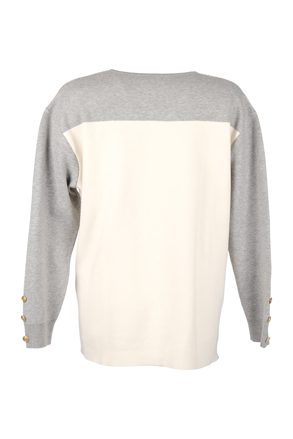 Vedi-bb Oversize V Yaka Triko Kazak - Minimalist Stil - Günlük