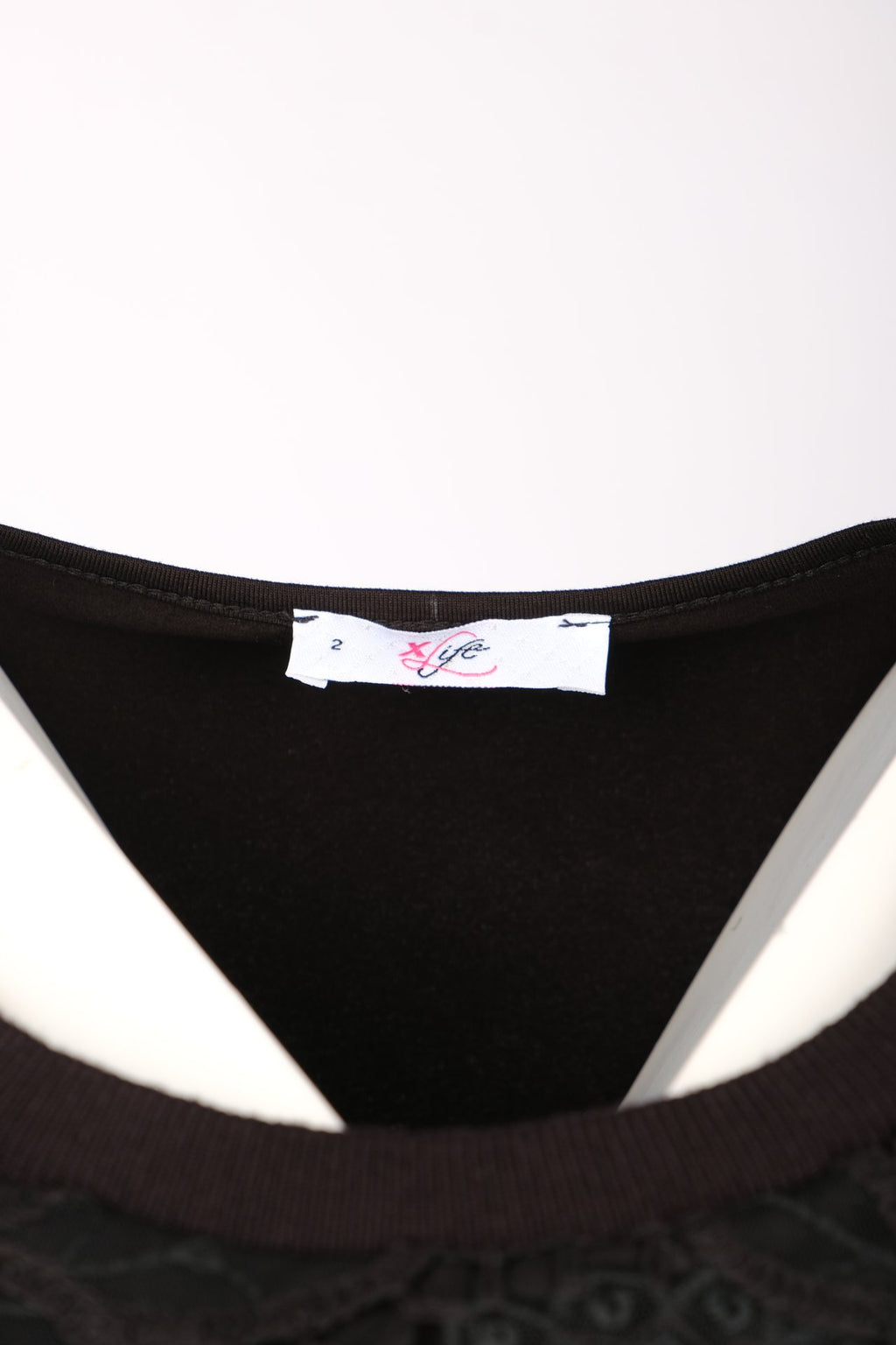 Vedi-bb Minimalist Dantelli Kısa Kol Kadın Bluz - Günlük Şıklık