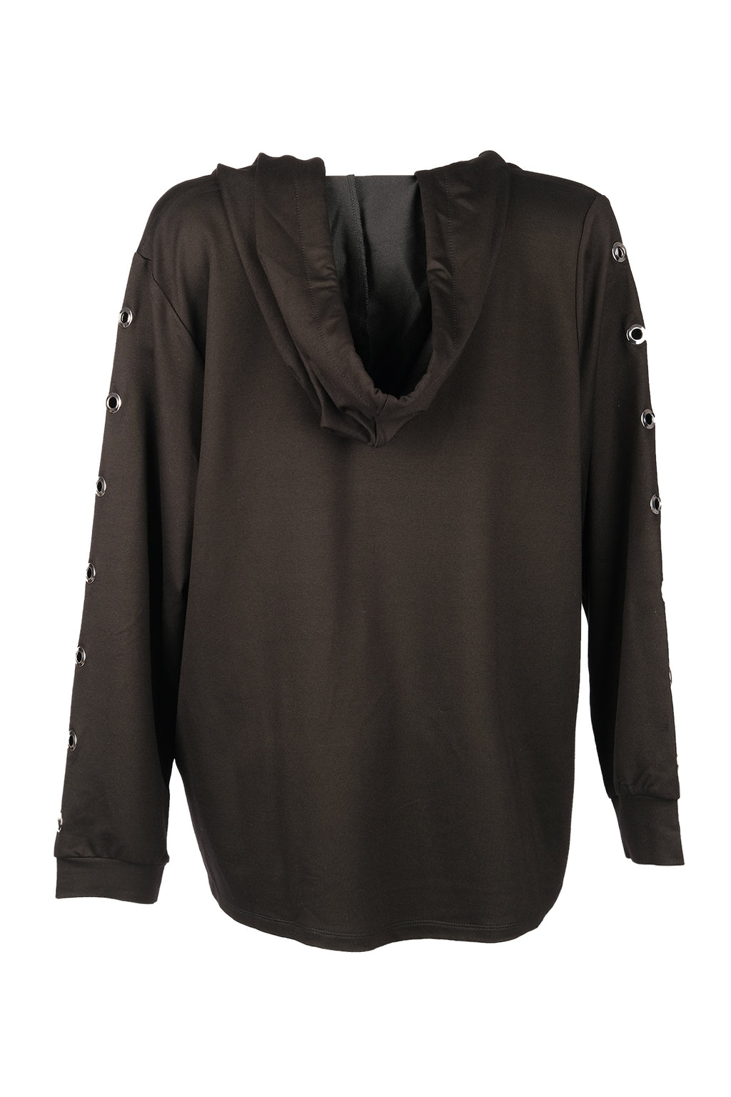 Vedi-bb Oversize Kapüşonlu Uzun Kol Kadın Sweatshirt - Günlük Rahat Şık
