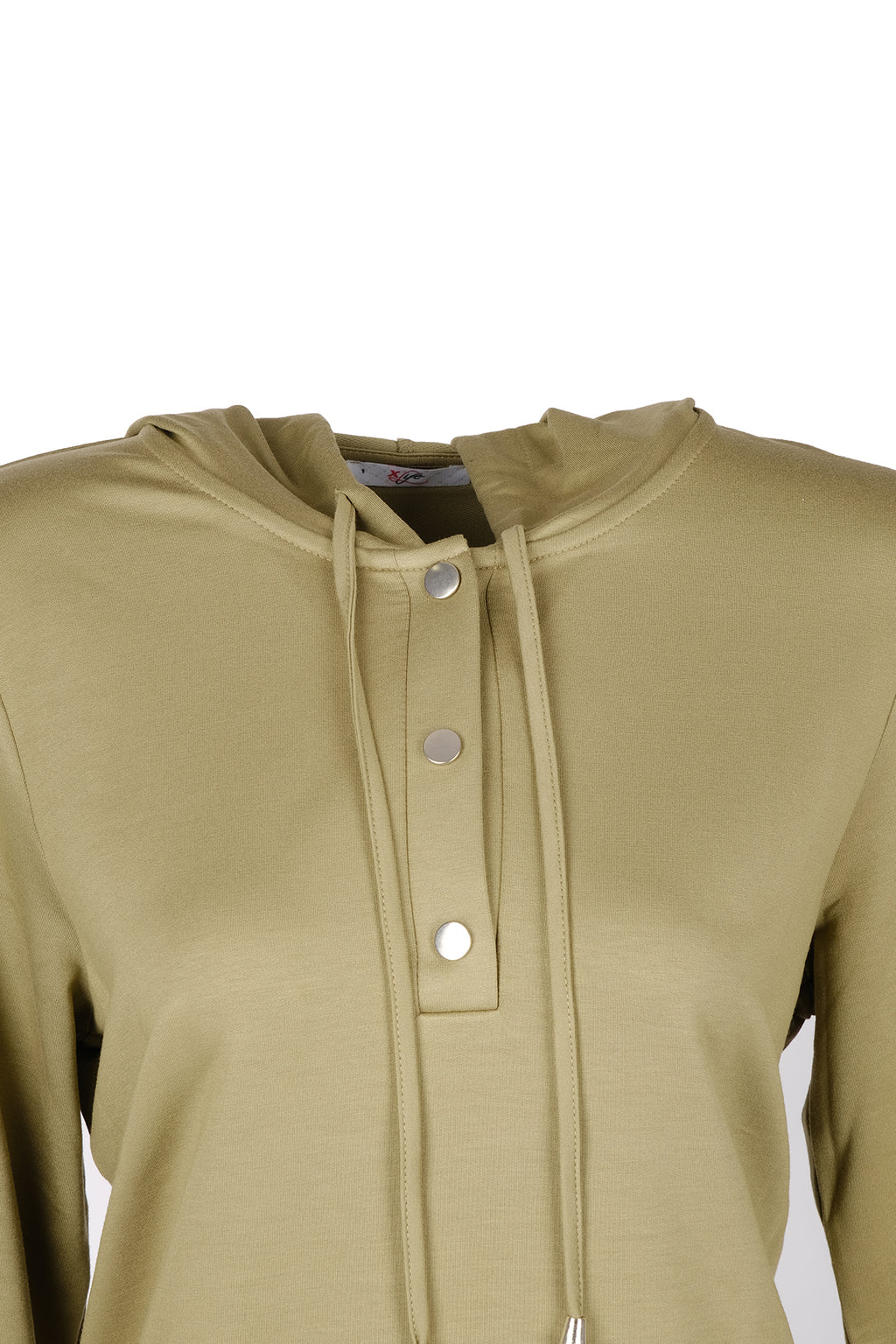 Vedi-bb Oversize Kapüşonlu Uzun Kol Kadın Sweatshirt - Günlük Rahat Şık
