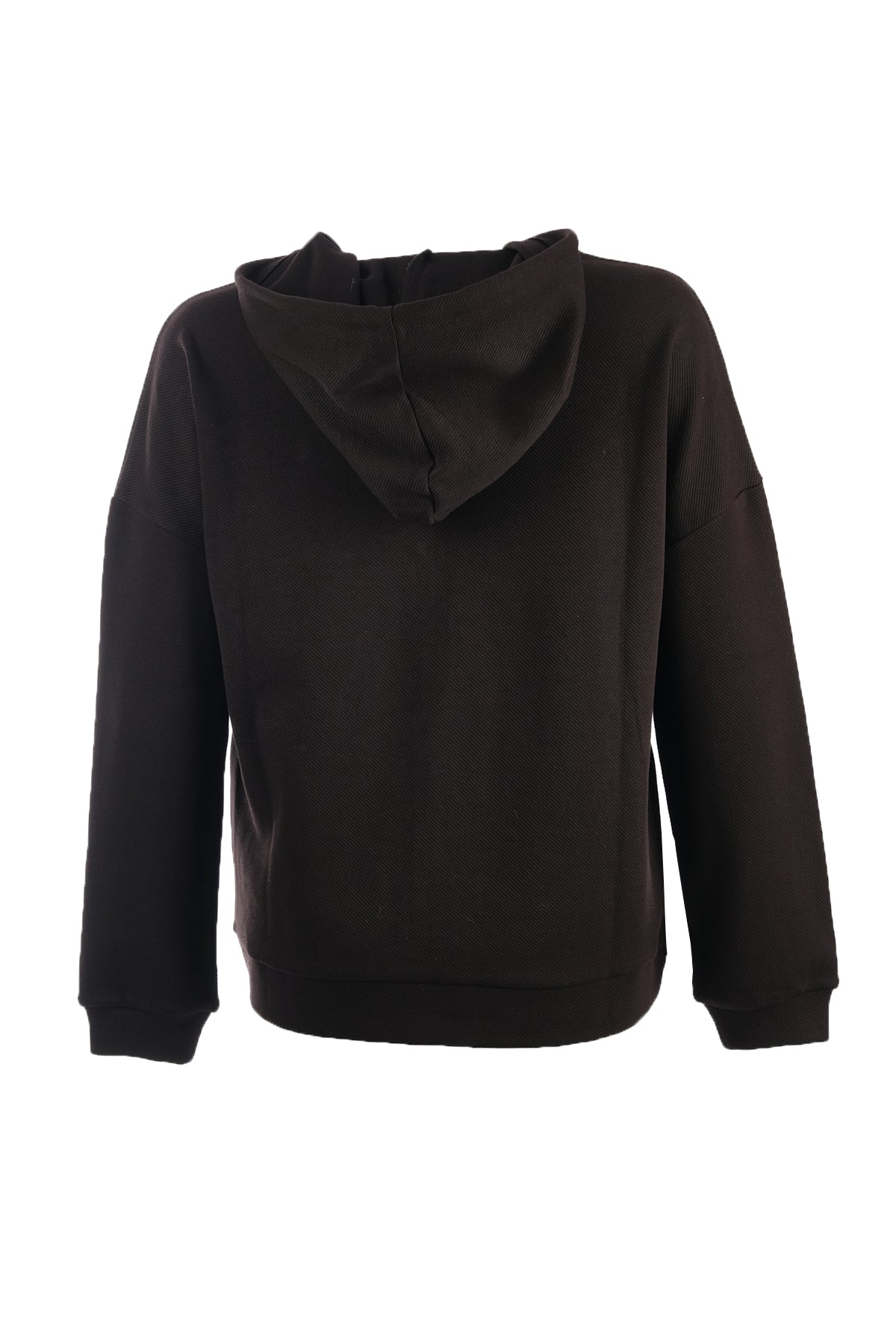 Vedi Oversize Kapüşonlu Minimalist Kadın Ceket - Kapitone Detaylı