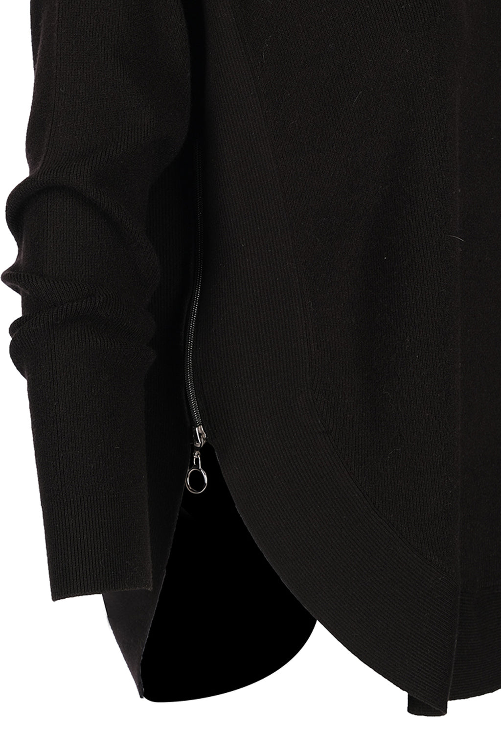 Vedi Oversize Yuvarlak Yaka Uzun Kol Minimalist Kadın Kazak