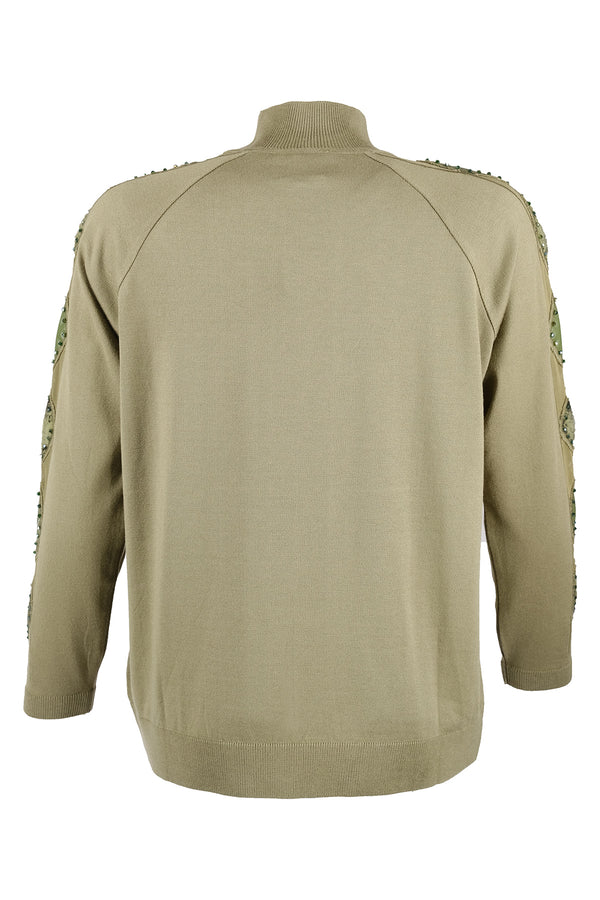 Vedi Minimalist Oversize Boğazlı Uzun Kol Kadın Kazak