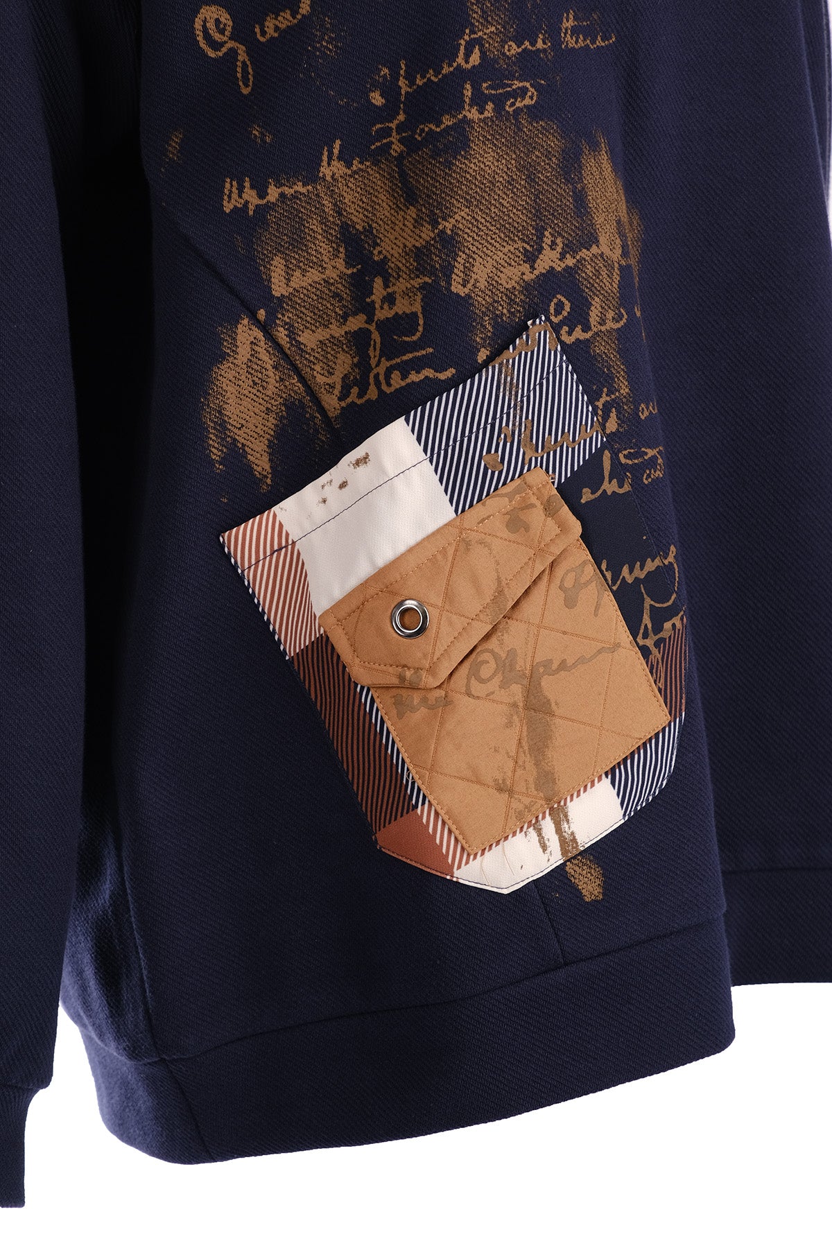 Vedi Oversize Uzun Kol Kadın Sweatshirt - Minimalist Günlük