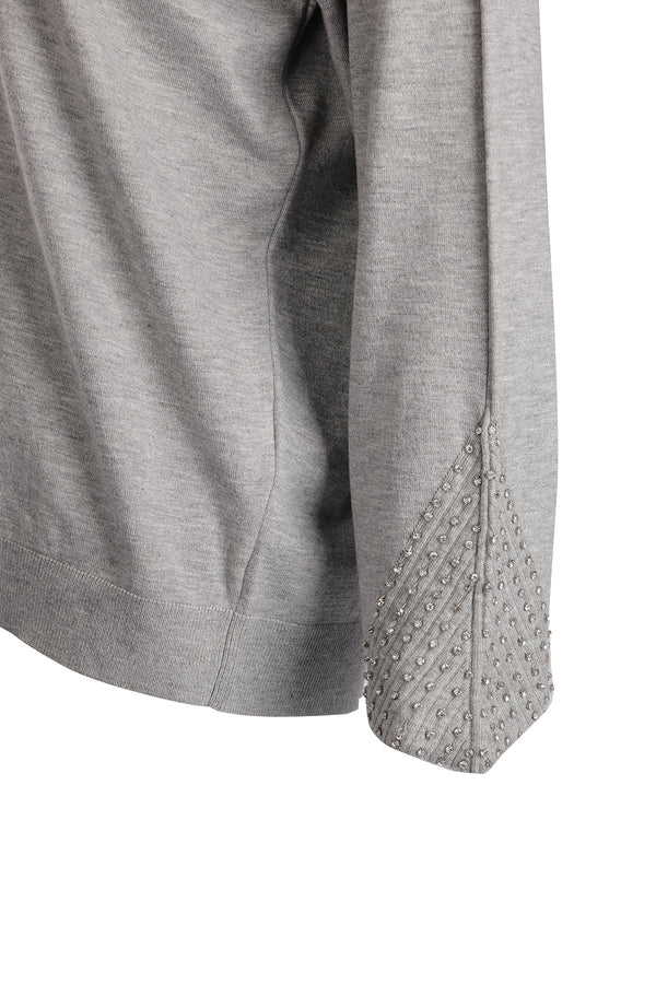 Vedi Oversize V Yaka Kadın Triko - Minimalist Günlük Stil