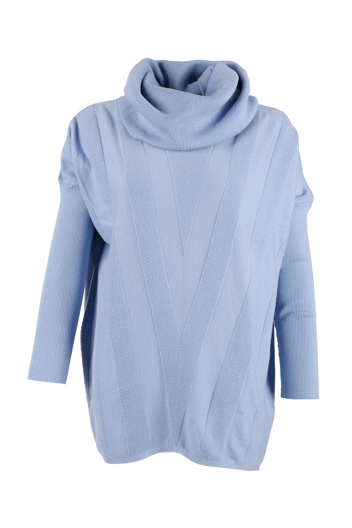 Vedi Oversize Boğazlı Midi Kadın Tunik - Rahat ve Şık Kışlık Translation missing: ar.content.product_image_main