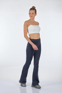 Vedi Minimalist Midi Flared Pantolon - Günlük & Şık Kombinler