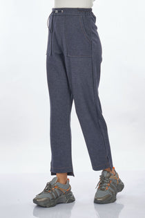 Vedi Oversize Yüksek Bel Kadın Pantolon - Minimalist Stil