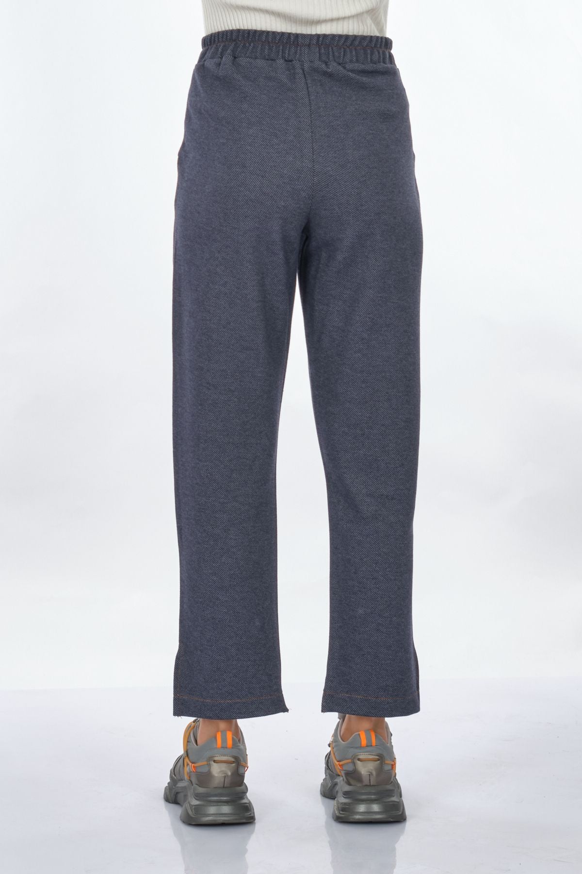 Vedi Oversize Yüksek Bel Kadın Pantolon - Minimalist Stil