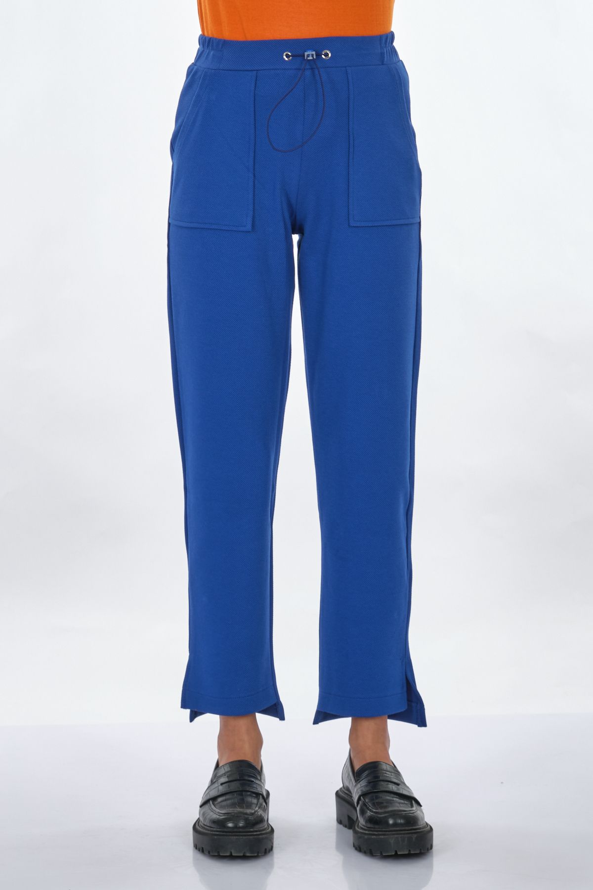 Vedi Oversize Yüksek Bel Kadın Pantolon - Minimalist Stil