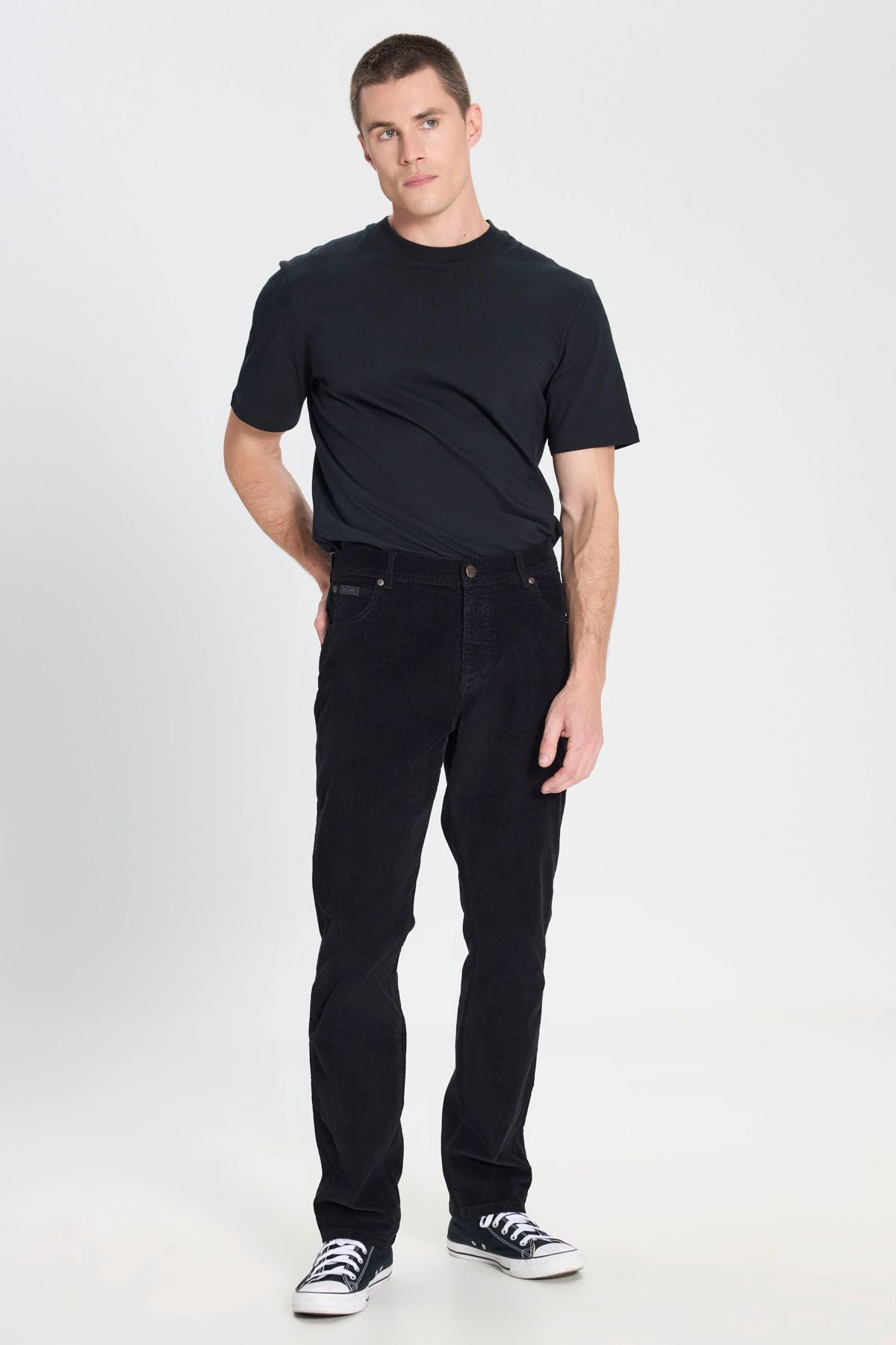 Wrangler Erkek Korduroy Pantolon - Regular Fit - Günlük Şıklık