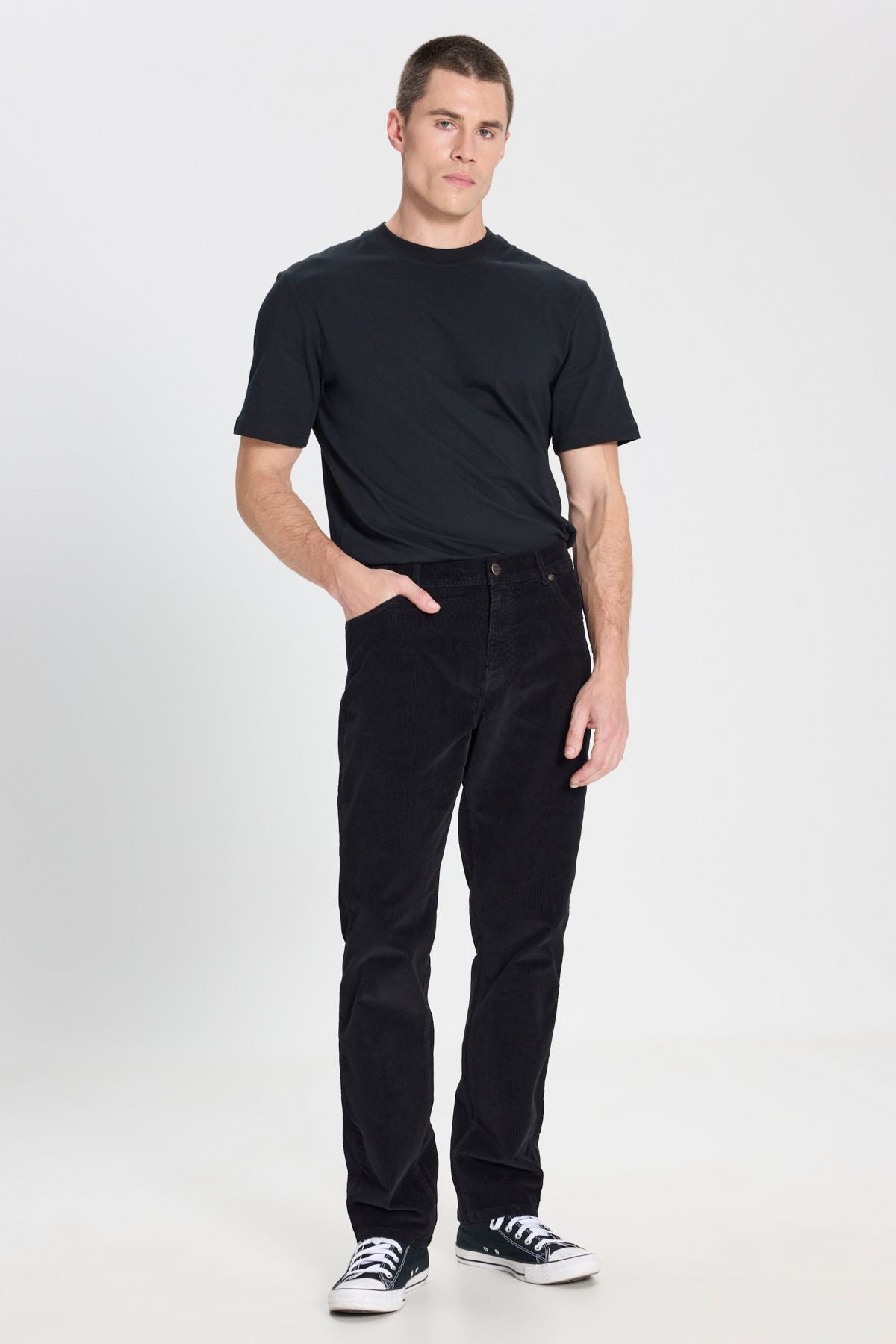 Wrangler Erkek Korduroy Pantolon - Regular Fit - Günlük Şıklık