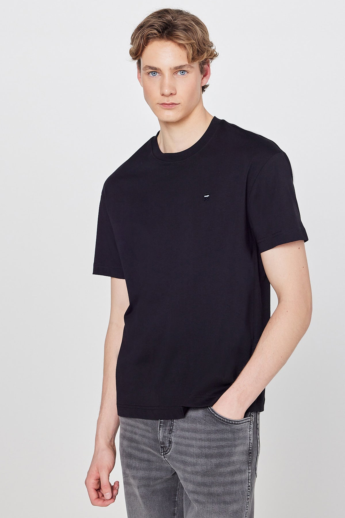 Wrangler Erkek Kısa Kol Regular Fit T-Shirt - Günlük Stil