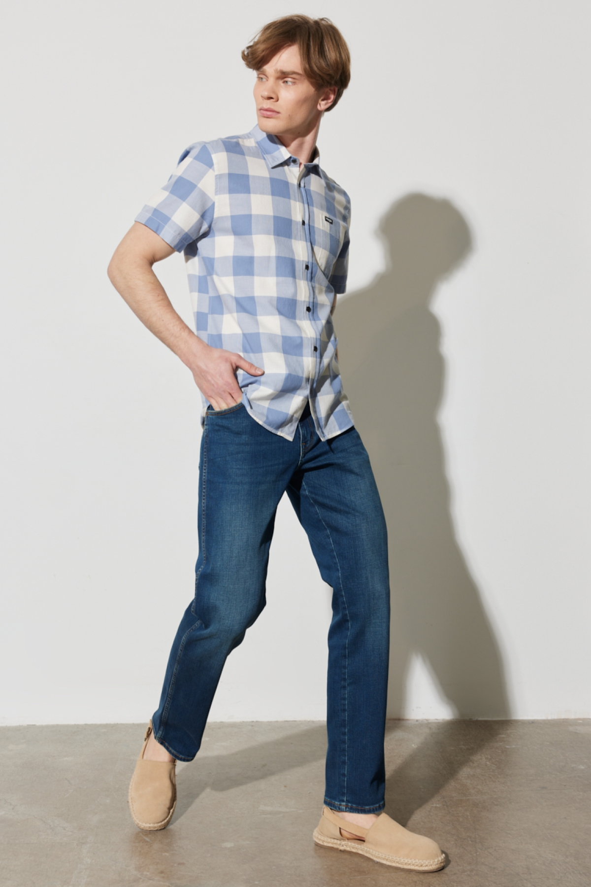 Wrangler Erkek Regular Fit Kot Pantolon - Günlük Şıklık Ana görsel