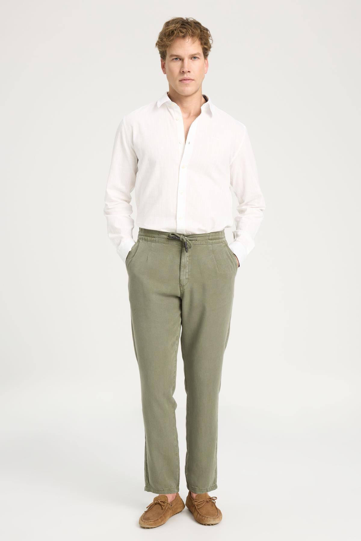 Wrangler Erkek Minimalist Regular Fit Pantolon - Günlük Kullanım
