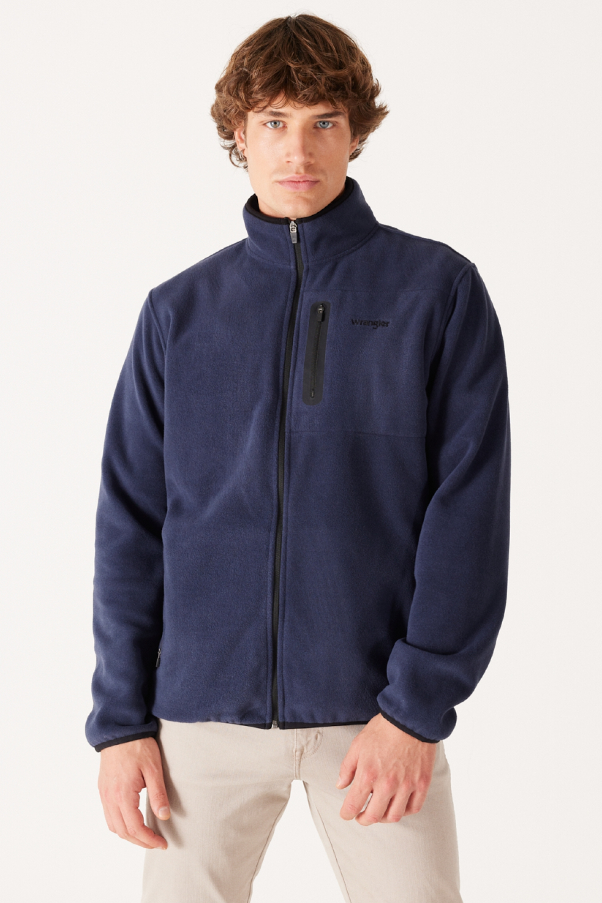Wrangler Erkek Regular Fit Normal Kesim Polar Polar W212981410 Ana görsel