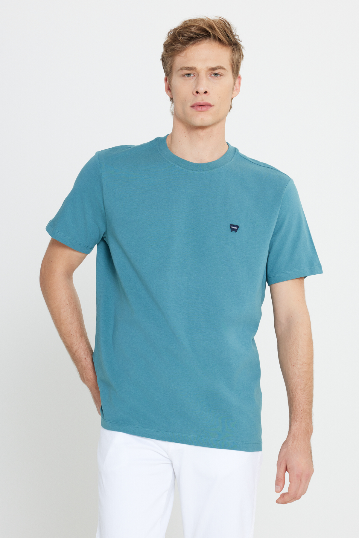Wrangler Erkek Regular Fit Normal Kesim T-Shirt W7NM203877W25 Ana görsel