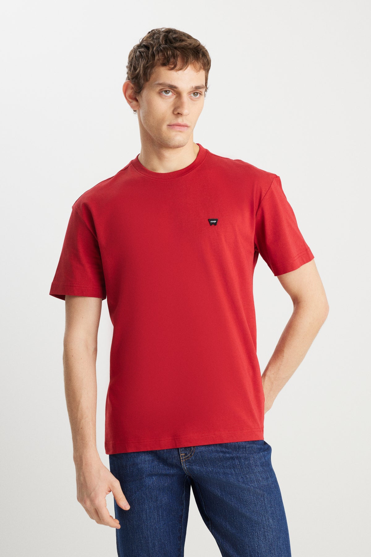Wrangler Erkek Relaxed Fit Geniş Kesim T-Shirt MW7NM203877600 Translation missing: tr.content.product_image_secondary