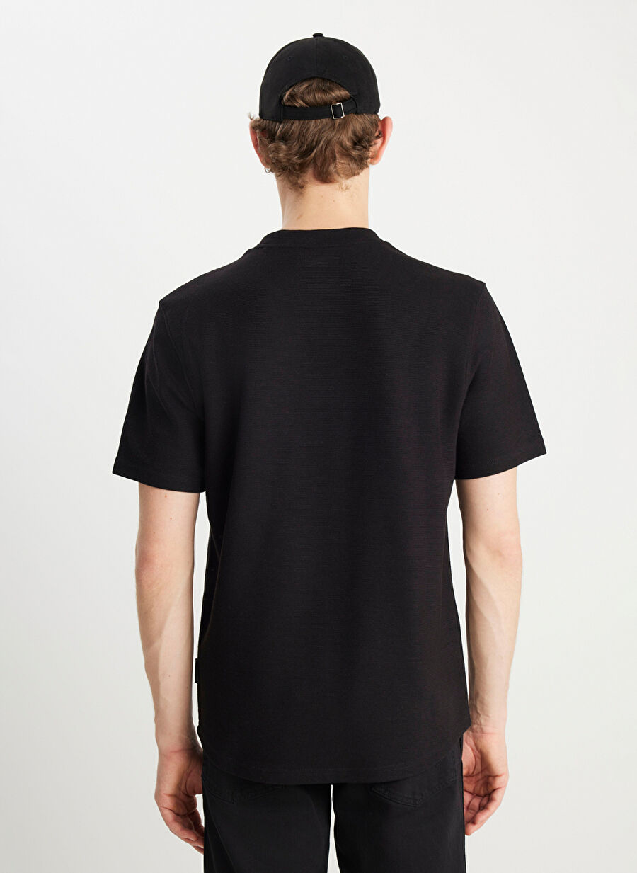Wrangler Minimalist Erkek T-Shirt - Regular Fit Kısa Kol
