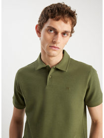Wrangler Erkek Regular Fit Polo Yaka Pike Pamuklu Kısa Kollu T-Shirt