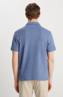 Wrangler Erkek Regular Fit Pamuklu Pike Polo Yaka Kısa Kollu Tişört